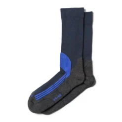 Coolmax wandelsokken - blauw - maat 35-38 - 2 paar