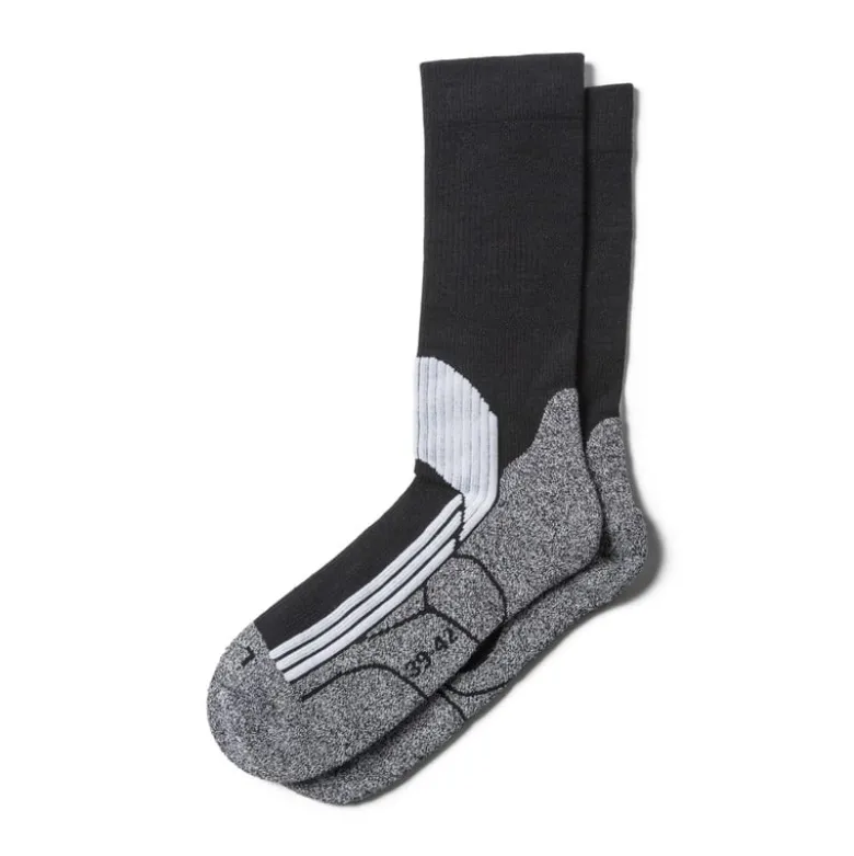 Coolmax wandelsokken - zwart - maat 39-42 - 2 paar