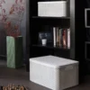 Curver opbergmand met deksel groot - wit - 33x44.5x24.8 cm