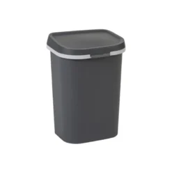 Curver prullenbak mistral flat - grijs - 25 liter