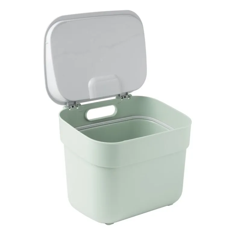 Curver prullenbak ready to collect - lichtgroen - 5 liter