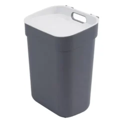 Curver prullenbak ready to collect - donkergrijs/lichtgrijs - 10 liter