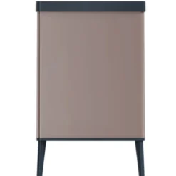 Curver prullenbak Verto - rosékleurig/zwart - 54 liter