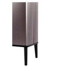 Curver prullenbak Verto - rosékleurig/zwart - 54 liter