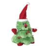 Dansende kerstknuffel kerstboom - 24 cm
