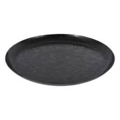 Decoratieplateau - zwart - ø34 cm