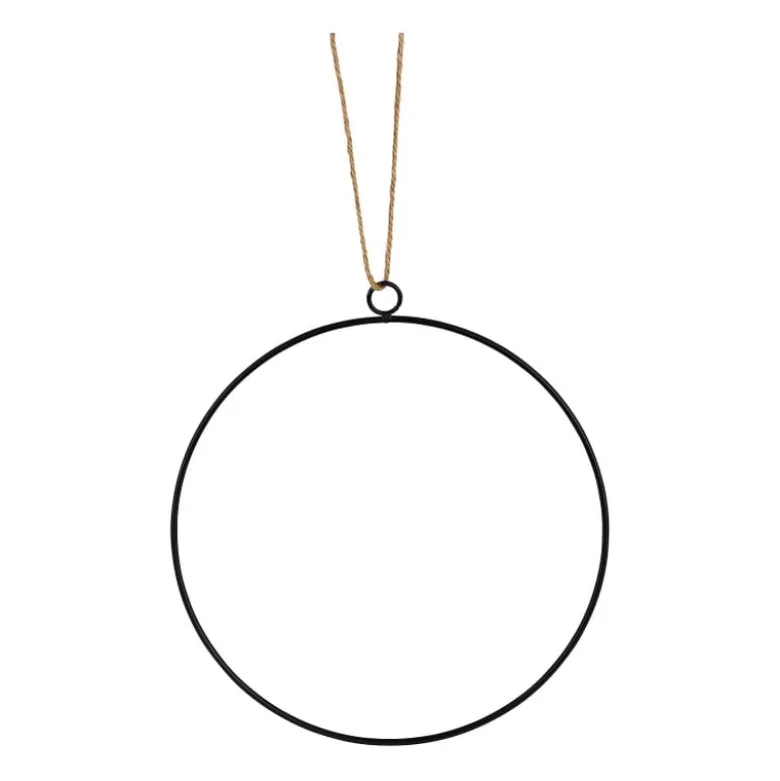 Deco ring metaal - ø35 cm