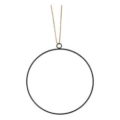 Deco ring metaal - ø25 cm
