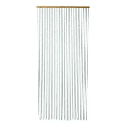 Deurgordijn bamboe - groen - 90x200 cm