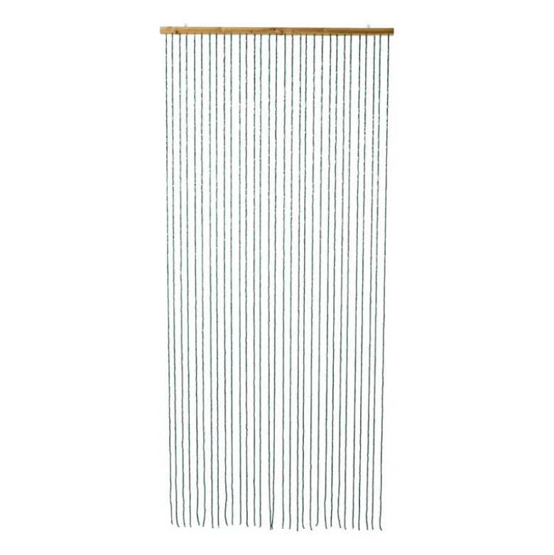 Deurgordijn bamboe - groen - 90x200 cm