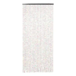 Deurgordijn bamboe - multikleur - 200x90 cm