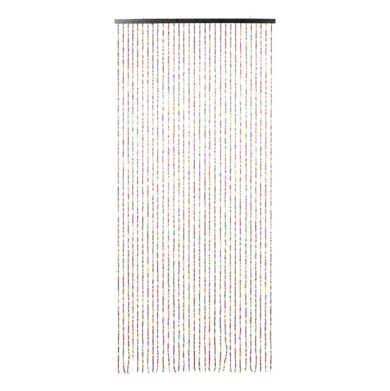 Deurgordijn bamboe - multikleur - 200x90 cm
