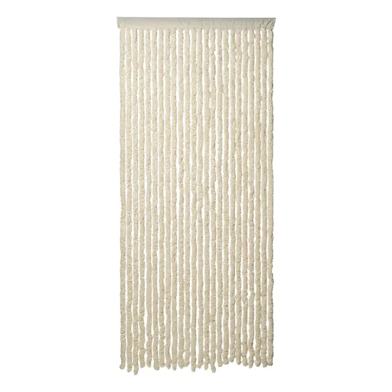 Deurgordijn fluffy - beige - 90x200 cm