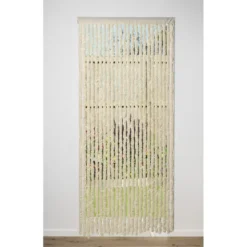 Deurgordijn fluffy - beige - 90x200 cm