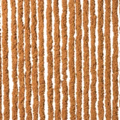 Deurgordijn fluffy - oranje - 90x200 cm