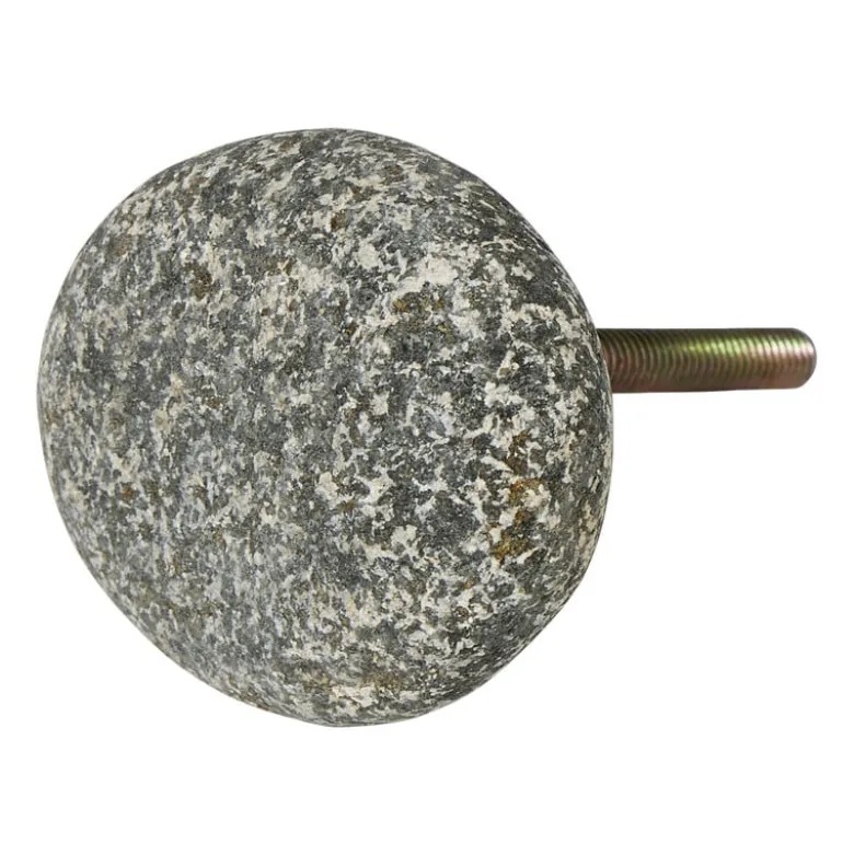 Deurknop steen - naturel - ø5 cm