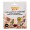 Diamond painting magneten DIY - set van 5 - diverse varianten