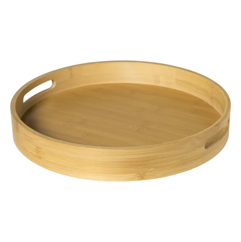 Dienblad rond - bamboe - ø35 cm