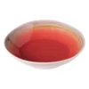 Diep bord Roots - rood/paars - ø20x5.4 cm