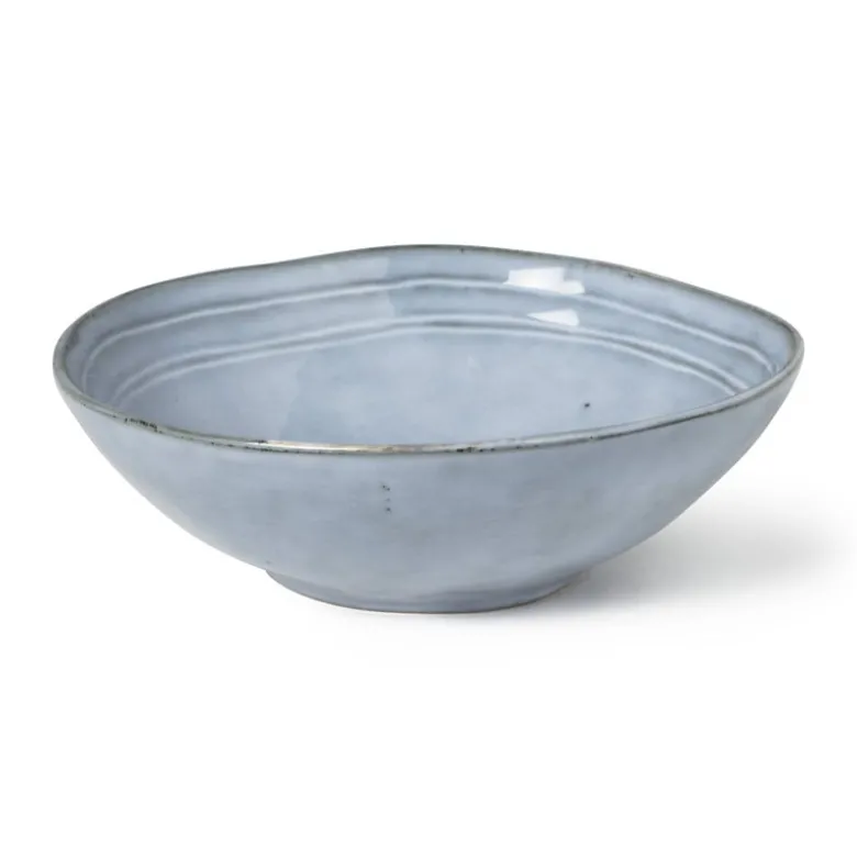 Diep bord Toscane - blauw - 19 cm