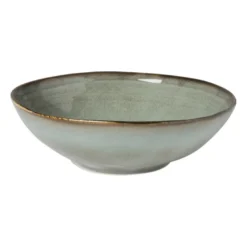 Diep bord Toscane - lichtgroen - ø19 cm