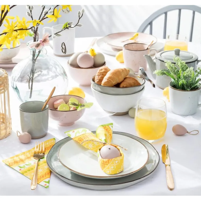 Dinerbord Emma - 25 cm - wit