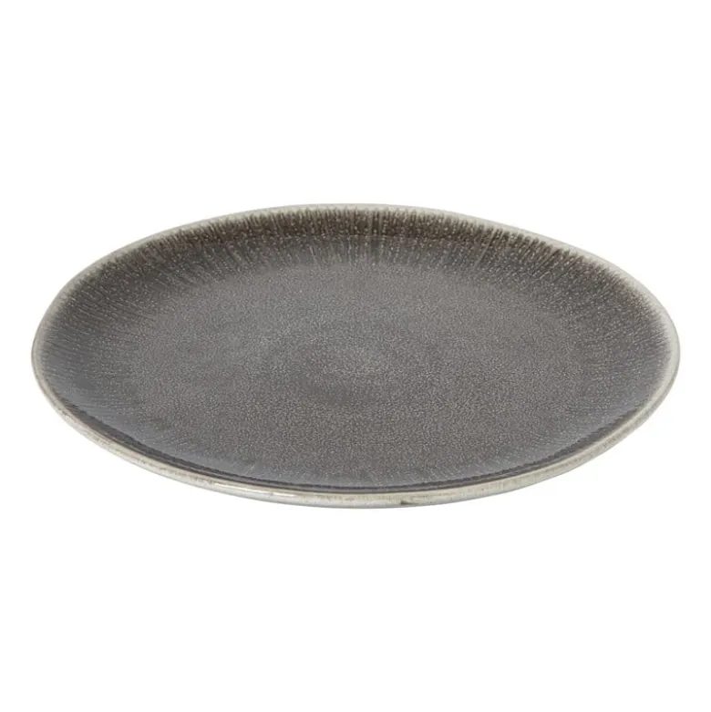 Dinerbord fuji - bruin - ø27.5x2.4 cm