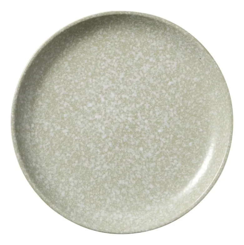Dinerbord olivo - lichtgroen - ø25.5x2.8 cm