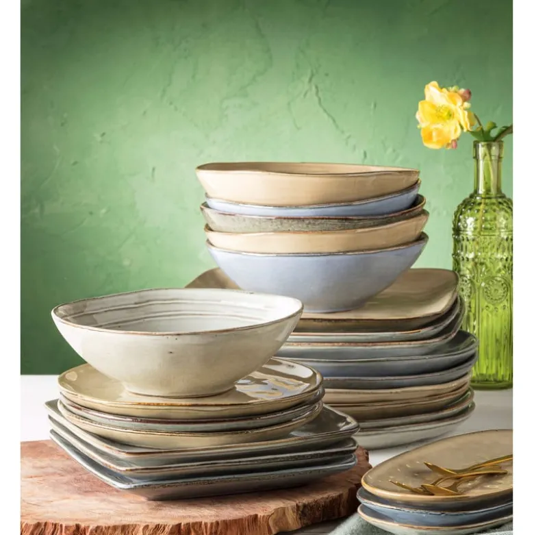 Dinerbord Toscane - blauw - 28 cm