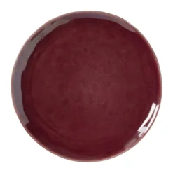 Dinerbord Toscane - bordeauxrood - ø28 cm