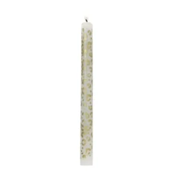 Dinerkaars animal - goud/wit - ø2.15x25 cm