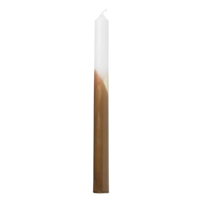 Dinerkaars dip dye - cognac - ⌀2x25 cm