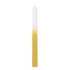 Dinerkaars dip dye - okergeel - ⌀2x25 cm