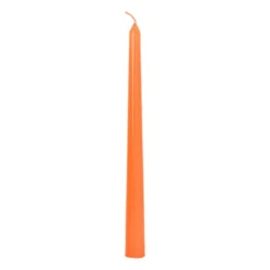 Dinerkaars glans - oranje - ø2x25 cm