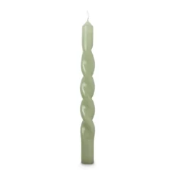 Dinerkaars twist - groen - ø2.5x20.5 cm