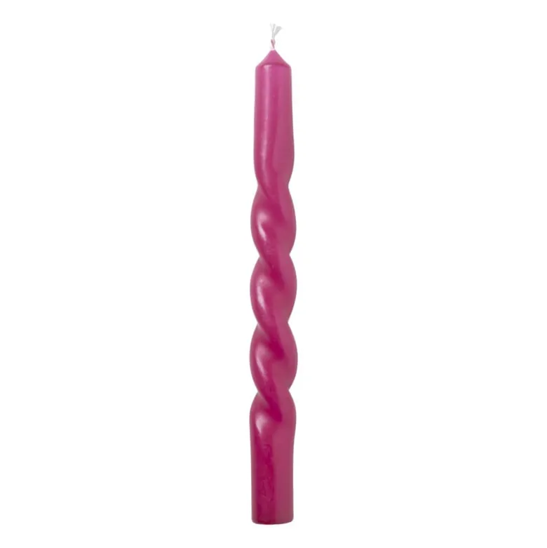 Dinerkaars twist - paars - ø2.5x20.5 cm