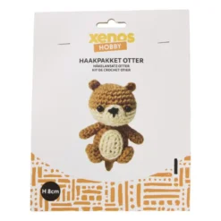 DIY haakpakket otter - bruin