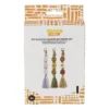 DIY sleutelhanger bloem - set van 3