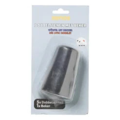 Dobbelstenen met beker - set van 6