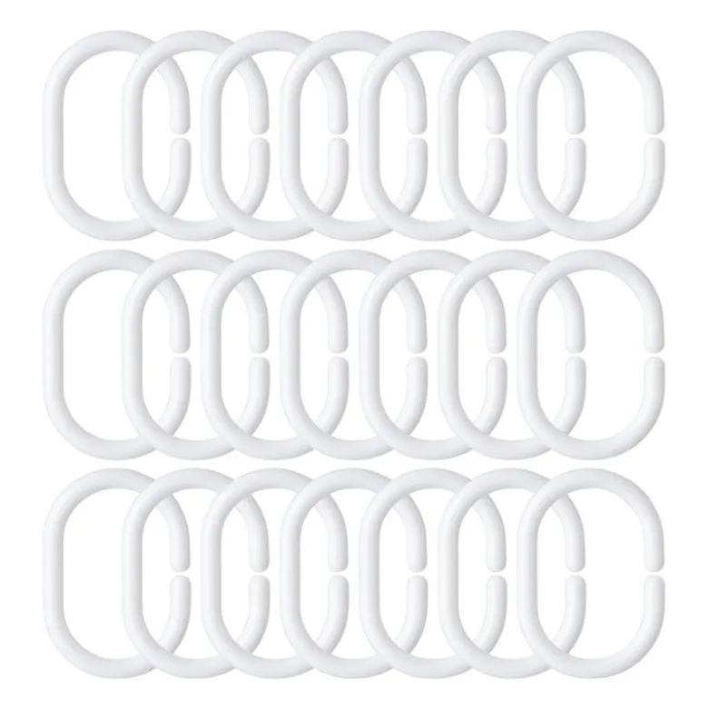 Douchegordijn ring - 19x61x1,4 cm