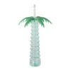 Drinkfles palmboom - groen - 500 ml