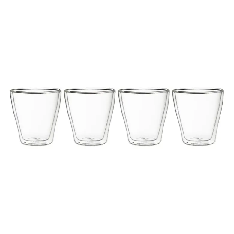 Dubbelwandige glazen - 4 x 350 ml