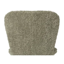 Eetkamerstoel Liz - groen - teddy - 83.5x55x45.4 cm