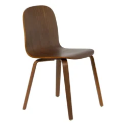 Eetkamerstoel Nordic - bruin - 80x53x42.5 cm