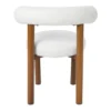 Eetkamerstoel Ruby - teddy beige/bruin - 73x56.5x53 cm