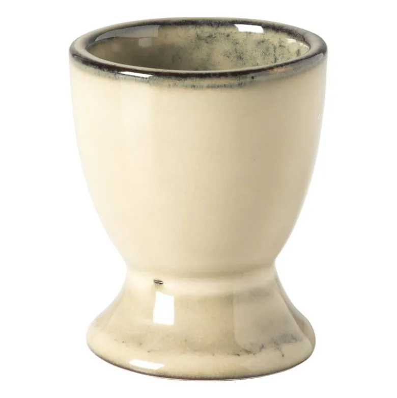 Eierdopje Toscane - beige - ø5x6 cm