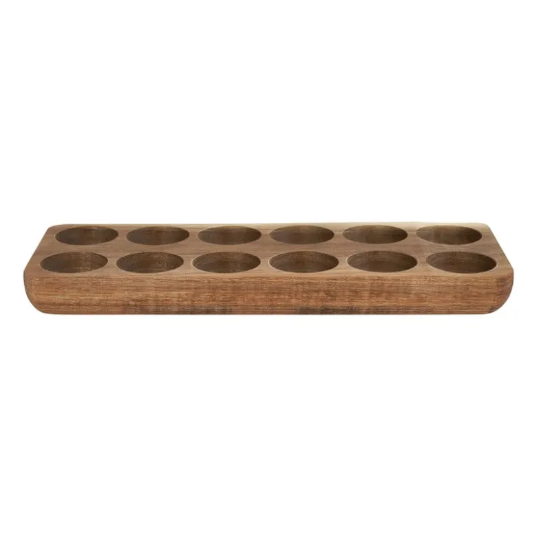 Eiertray hout - voor 12 eieren
