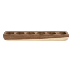Eiertray hout - voor 6 eieren