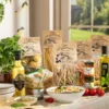 Fileja tricolore - Pasta met tomaat, spinazie en rode biet - 500 gram