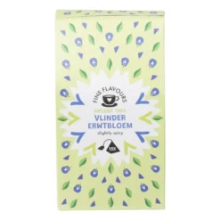 Fine flavours groene thee - vlindererwt - 15 piramide zakjes